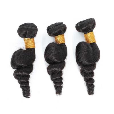 China Wholesale Bulk Loose Wave Hair Extensions Curl Loose Wave Hair Bundles for sale