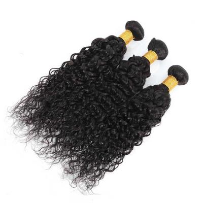 China Water Wave 40 Inch Human Wholesale Virgin Brazilian Water Wave Hair Bundles for sale