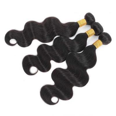 China Body Wave 10a 4 Virgin Blonde Black Raw Cuticle Aligned Body 3 Set Wave Bundles Hair for sale