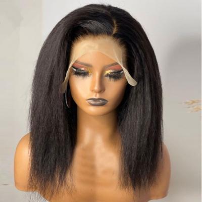 China Cheap Brazilian Curly Indian Raw Curly Full Lace Hair Glueless Preplucked Hd Curly 100 Full Lace Hair Straight Wigs For for sale