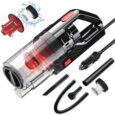 China Automobile Home Car Vacuum Cleaner 6000PA 150W DC12V Portable Handheld Low Noise Wet Dry Use For Quick Cleaning for sale