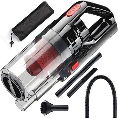 China 150W Wet or Dry 6000Pa Automobile Car Cleaner Portable Home Cleaner High Power Vacuum Cleaner for Car Interior Cleaning with 14.7 ft Attached for sale