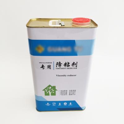 China Factory direct sale 4L engine oil chemical metal paint empty square tin can packaging for sale