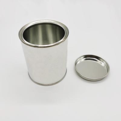 China High quality chemical cheap round 0.2L tin cans with metal cover for sale for sale