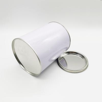 China Wholesale 4L Engine Chemical Empty Oil Round Tin Can With Lid for sale