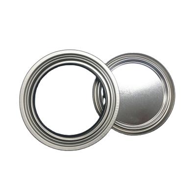 China Non Spill Metal 1 Liter Round Component Box Accessory Canister Ring And Top Lid for sale