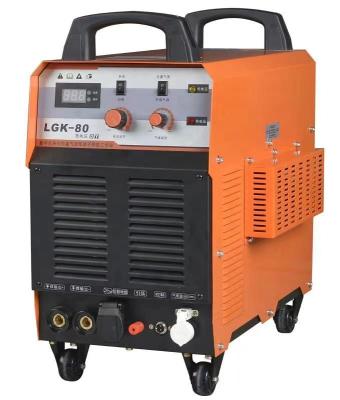 China Factory Hot Sale 220V/380V Dual Voltage IGBT Inverter Plasma Welding And Cutting Workstation Cutting Welding Machine LGK80DY LGK -80DY for sale