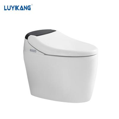 China Modern Intelligent Auto Operation Y2207 Wc Toilet Bowl Smart Automatic Bidet Seat Ceramic Smart Bathroom Toilet for sale