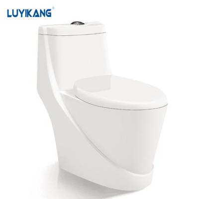 China Double-flush Y5215 China Supplier Ceramic Sanitary Ware Bathroom Wc One Piece Toilet for sale