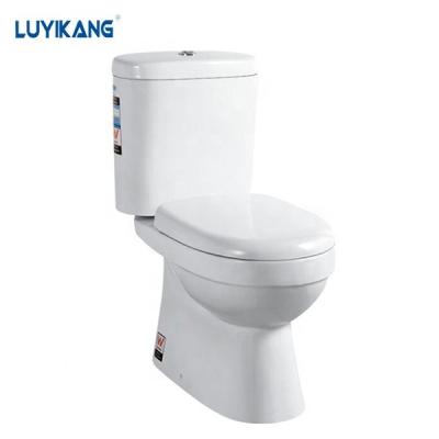 China MY09 New Design Rimless Ceramic Rimless Two Piece Watermark Toilet for Australia Watermark Toilet for sale