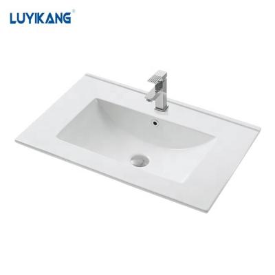 China India Market Modern Cheap Hot Basin Cabinet Basin Ceramic Bathroom Basin Sink Y70E Bathroom Sink for sale