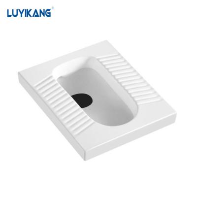 China Y5061AB New Modern Design Squat WC Ceramic Pan Toilet With Cheapest Price for sale