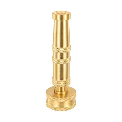 China Variable Flow Control Hot Selling 4 Inch Sprayer Brass Water Pressure For Garden Hose Mist Water Spray Nozzle for sale