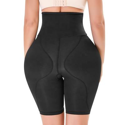 China Antibacterial Body Shape Fajas Levanta Pompis Padded Hip Dip Low Waist Women Butt Pusher Shapewear Seamless Black Panties for sale