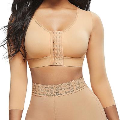 China Antibacterial 3 in 1 All Day Faja Women Colombianas Corset Lingerie Bra Top Shapers 3 Crochet Tummy Trimmer 3 All Day For Women for sale