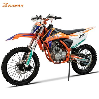 China KAMAX Offroad Ready To Board 2022 New Single Cylinder Dirt Bike 250cc 4 Stroke For Adults Offroad Motocross for sale