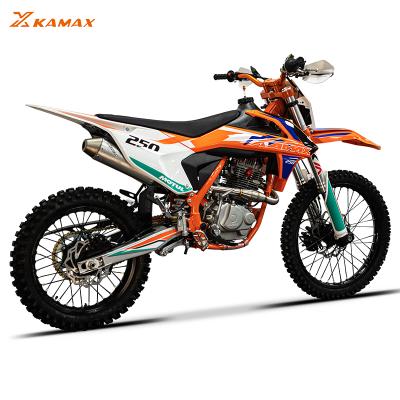 China KAMAX Offroad Ready To Ship CE Certification Motocross Goods In Stock 250Cc 4 Stroke Single Cylinder Dirt Bike for sale