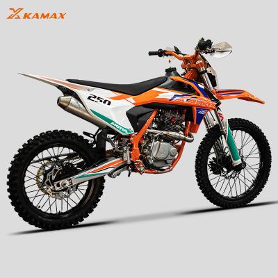 China KAMAX offroad ready to ship 2022 NEW 250cc 4 stroke CE certification offroad and On-road dirt bike motocross motorcycles for adults for sale