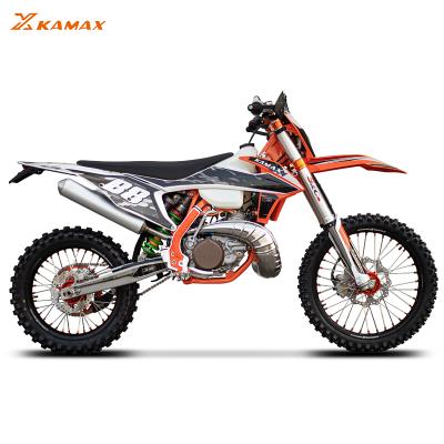 China KAMAX 2022 New 300CC 2 Stroke Professional Motocross Enduro High Power And Performance Offroad Vehicle Offroad Dirt Bike for sale