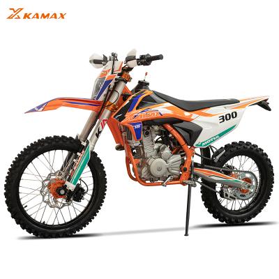 China KAMAX 2022 New Arrival 300cc 4 Stroke Water Cooled CE Certified Dirt Bike Off-Road Motocross Dirt Bikes For Adults for sale