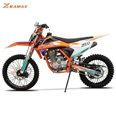 China 2022 KAMAX CE Certification 250cc 4 Stroke Offroad Single Cylinder Motocross Adult Dirt Bike for sale