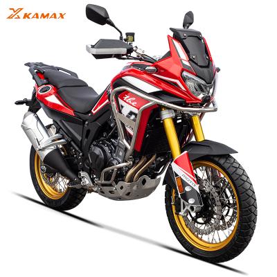 China KAMAX Touring Motorcycle KE500 Engine Double-cylinder ADV 500CC Water Cooled Adventure Motorcycle 525X for sale