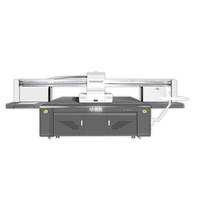 China Hotels AC Color UV Printer 2513 Flatbed Glass Printers with Gen5 Ricoh Head Printhead Printing Machine Flat Bed Digital UV Printers for sale