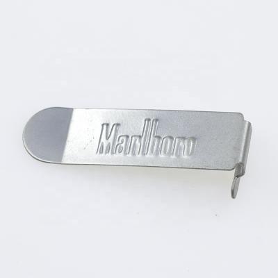 China Steel engraved metal plate text, stamping logo metal parts for sale