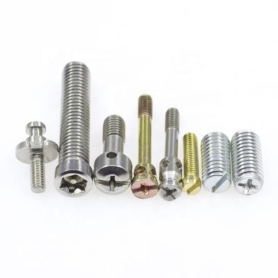 China M8 Pan Terminal Block Screw , Zinc Steel Plating Screw for sale