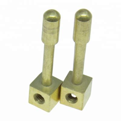 China 4 mm residential / general purpose plug pins, power plug pin, brass power plug pin for sale