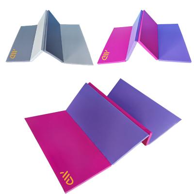 China Personalisiertes Logo verfügbar professionelle Gymnastikmatte PVC PU Übungsmatte zu verkaufen