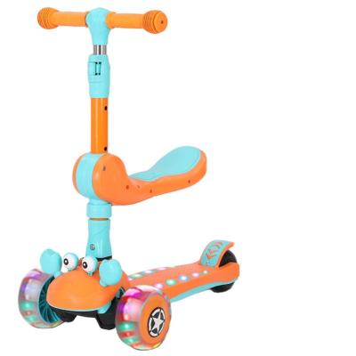 China Cheap Portable Folding 3 Wheel Scooter For Kid Toddler Kick Scooter Rocket For Children for sale