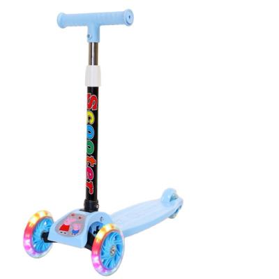 China Portable Baby Kids Adjustable Foot Scooter 3 Wheel Girl Kick Toy Scooter for sale