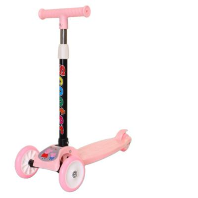 China Portable Foldable Luminescent Children's Scooter 3 Wheel Kids Mini Scooter for sale