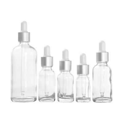 China Personal Care Free Sample Dropper Glass Bottle Essential Oil Bottle With Different Dropper for sale