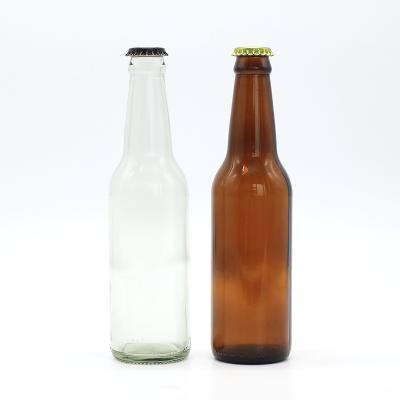 China Beverage China Manufacture 12oz 330ml Cheap Glass Empty Beer Bottles for sale