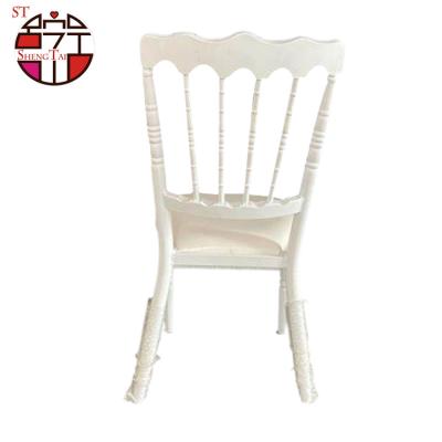 China Removable Cover Classic White Napoleon Wedding Chairs Cheap King Throne Chair for sale