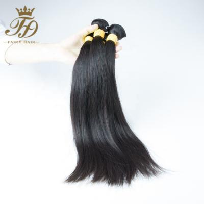 China Cheap Raw Silky Straight Unprocessed Virgin Indian Temple Hair Natural Color Cheap Silky Straight for sale