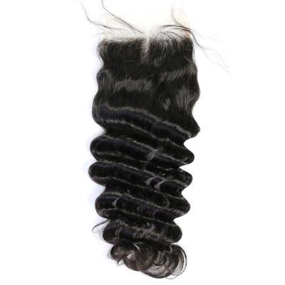 China Cheap Unprocessed Raw Natural Black Loose Wave Human Hair Wholesale Bundles With Closure for sale