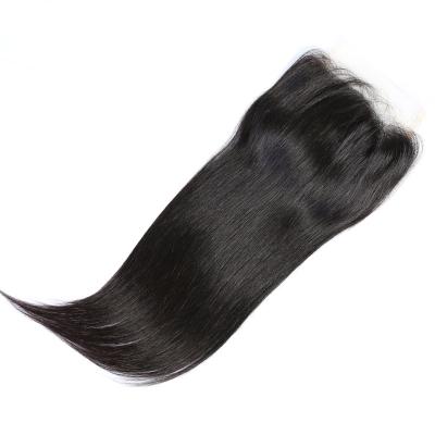 China Good Quality Straight Hair Free Pieces Virgin Hair Bundles Unprocessed Virgin Hair Mix With Closure for sale