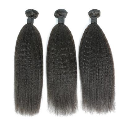 China Wholesale Good Quality Curly Straight Queen Hair Straight Unprocessed Bundles for sale