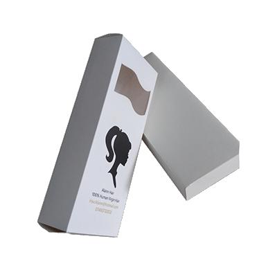 China Wholesale Recyclable Magnetic Luxury Logo Gift Cardboard Wig Extension Custom Hair Packaging Box for sale