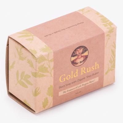 China Wholesale Recyclable Flower Recycled Gift Wrapping Kraft Paper Home Made Custom Packaging Paper Soap Box for sale