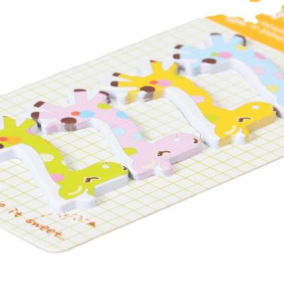 China Custom Printed Shaped Special Animal High Quality Self-adhesive Kawaii Memo Pads Sticky Notes Memo Pads for sale