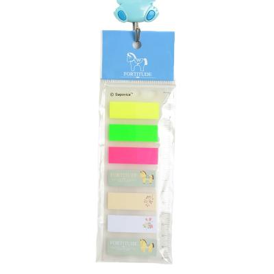 China Hot Sale Self Adhesive PET Sticky Note Page Marker for Office Sticky Notes Printing for sale