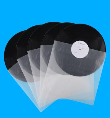 China Hot Sale 50pcs LP Recyclable Crystal Clear Vinyl Record Outer Sleeves for sale