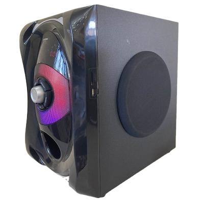 China LED Flashing Light Subwoofer Surround - Home Theater Multimedia Speaker System Karaoke 2.1 Ch Noise for sale