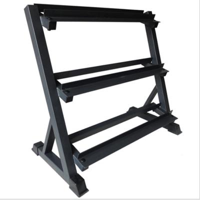 China Various styles of easy to use steel gym dumbbell racks for sale