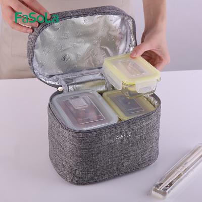 China Viable Oxford Cloth Round Bag Insulation Cylinder FaSoLa Food Bag for sale