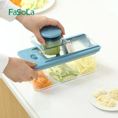 China FaSoLa Multifunctional Professional Food Cutter Kitchen Stocked Vegetable Grater for sale